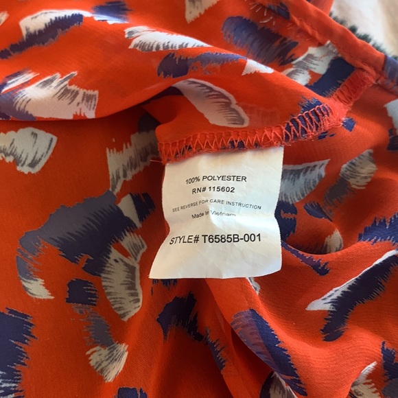 Lush for Nordstrom Drapey High Low Tunic Blouse Shirt Size Small - Picture 9 of 9